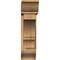 Ekena Millwork Balboa Traditional Smooth Bracket w/ Offset Brace, Western Red Cedar, 7 1/2"W x 28"D x 28"H BKT0806X28X28BOA01SWR - alternate 3